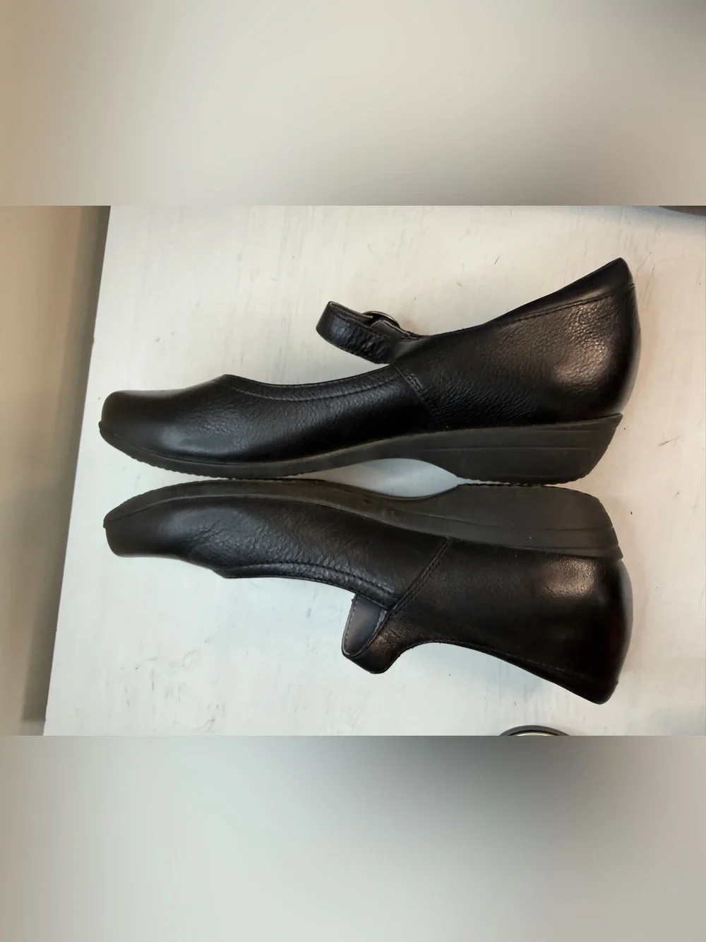 Dansko Fawna Mary Jane Shoes Womens EU 42 Black Leather Comfort Career